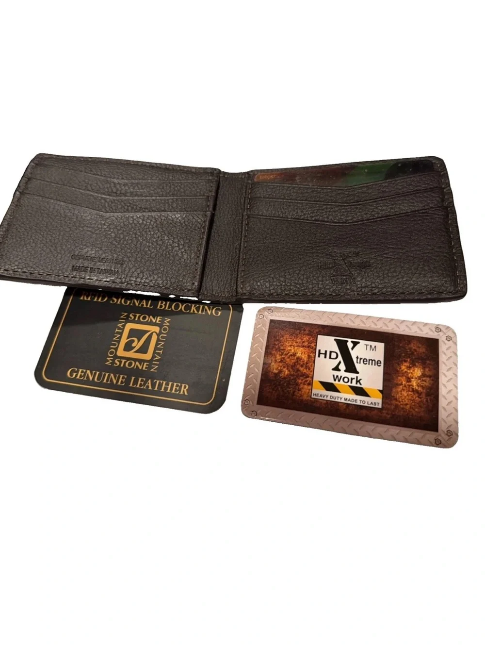 Nocona HDX® Men's Bifold & Money Clip Brown Leather Wallet N6310944 Stylish